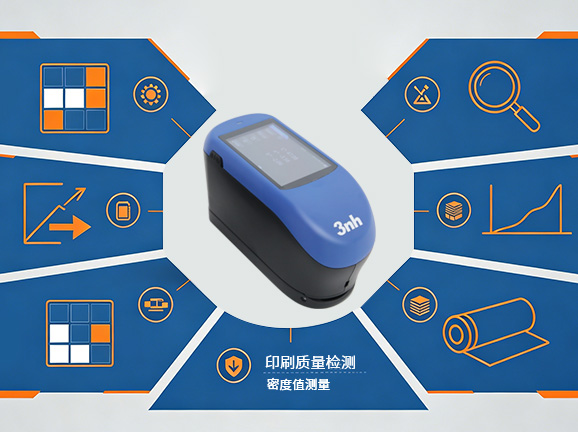 1、专业级密度测量，覆盖印刷全流程